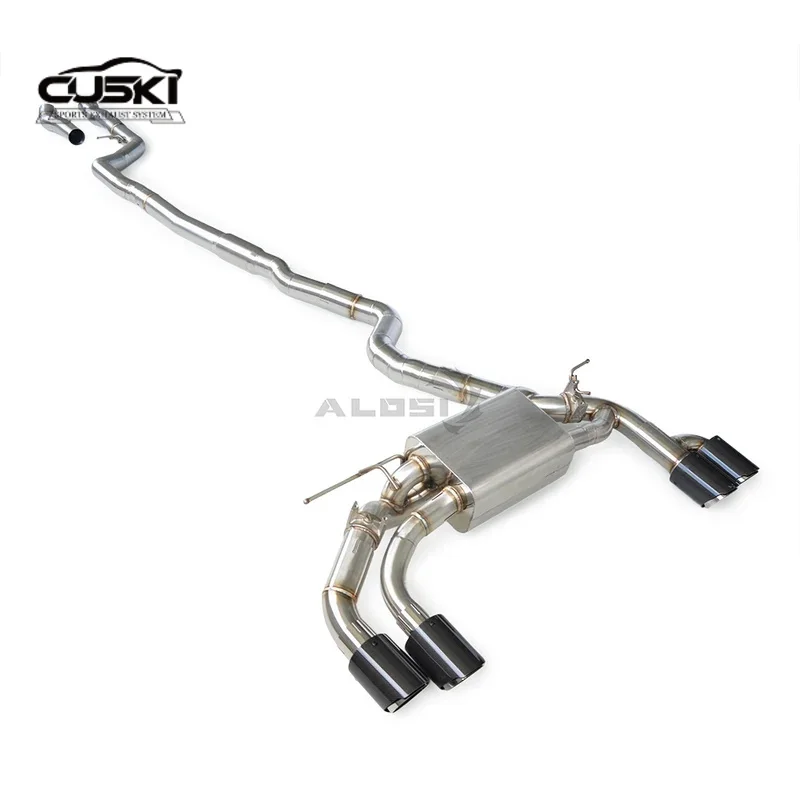 

Stainless steel with valve cat back exhaust suitable for BMW 220i 225i B48 2.0t 2016-2020 automotive exhaust modification access
