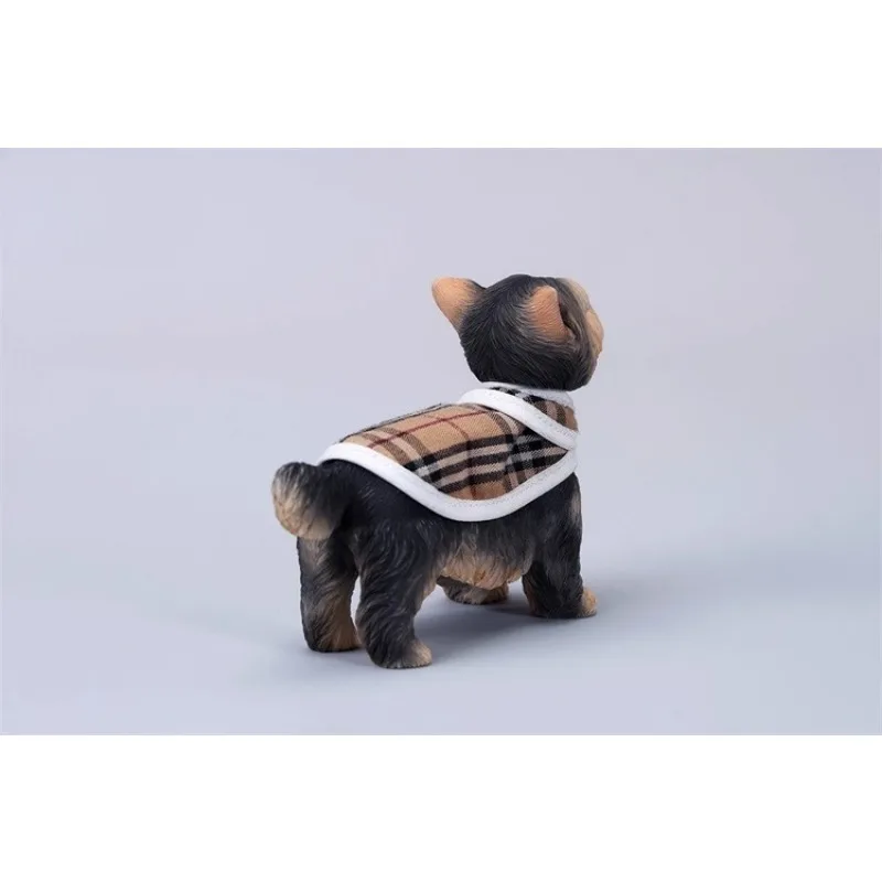 JXK 1/6 مقياس جميل جرو الراتنج يوركشاير جحر الشكل نموذج حيوان واقعي ل 12 ''عمل أرقام دمية التجميع