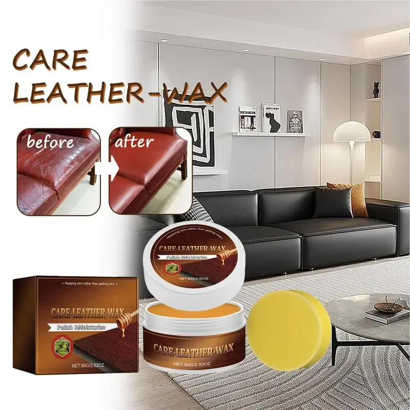 Leather Repair Cream Leather Cleaner Soften Balm Leather Luster For Bags Shoes Horse Saddle Gloves Car Seats And Waterproof