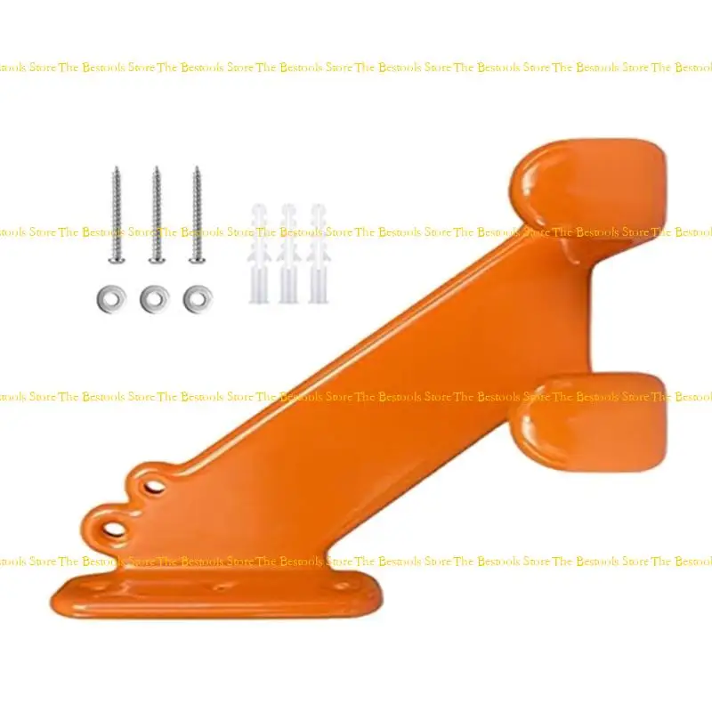12pf Tugas Berat Tugas Gergaji Dinding Mount Mount Steel Hanger Hook untuk Organisasi Garage Workshop dan Efisiensi Penyimpanan