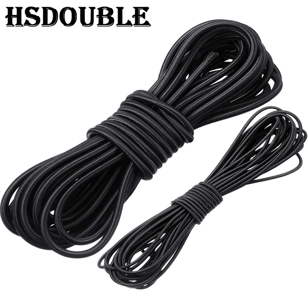 10 metri Forte Corda Elastica Attrezzature bungee Shock Cord Cavo Stretch String per il FAI DA TE Monili Che Fanno Progetto Outdoor Tenda Kayak