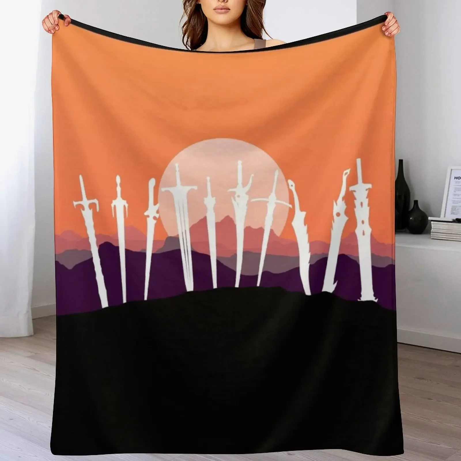 

Honorblades - Stormlight Archive Throw Blanket Hair Flannel Hairy Soft Big Blankets