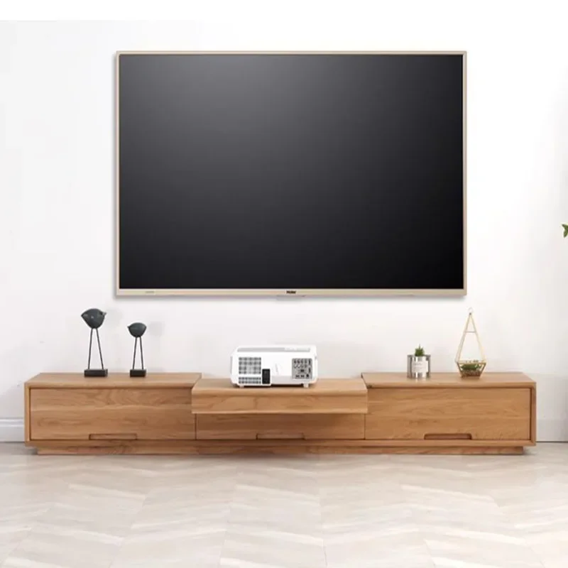 

Display Stand Tv Stands Media Modern Standing Mobile Pedestal Wood ConsoleTv Cabinet Mid Century Szafka Na Buty Furniture