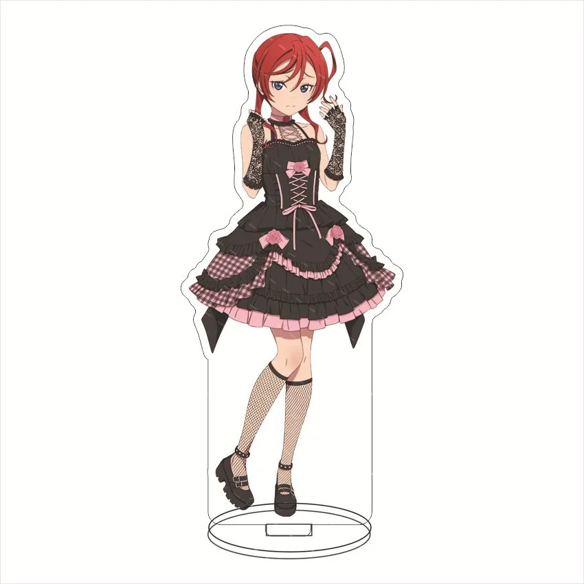 Anime LoveLive!Superstar!! Figur lucu Shibuya Kanon Arashi pahat akrilik berdiri Model plat dekorasi meja berdiri tanda penggemar hadiah