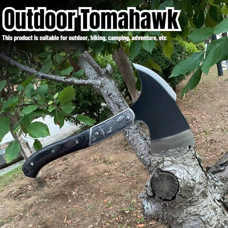 Outdoor Tomahawk Survival Supplies Professional Hand Hatchet for Cutting Wood Camping Supplies Multifunctional Ax Self Defense