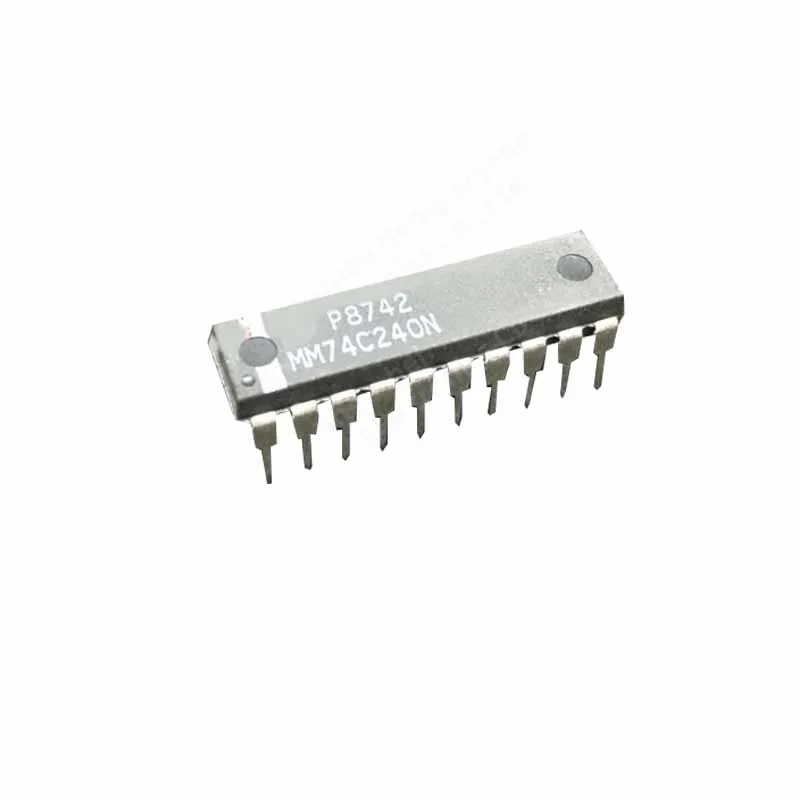 Chip de controlador de búfer DIP20 en línea, 10 piezas, MM74C240N