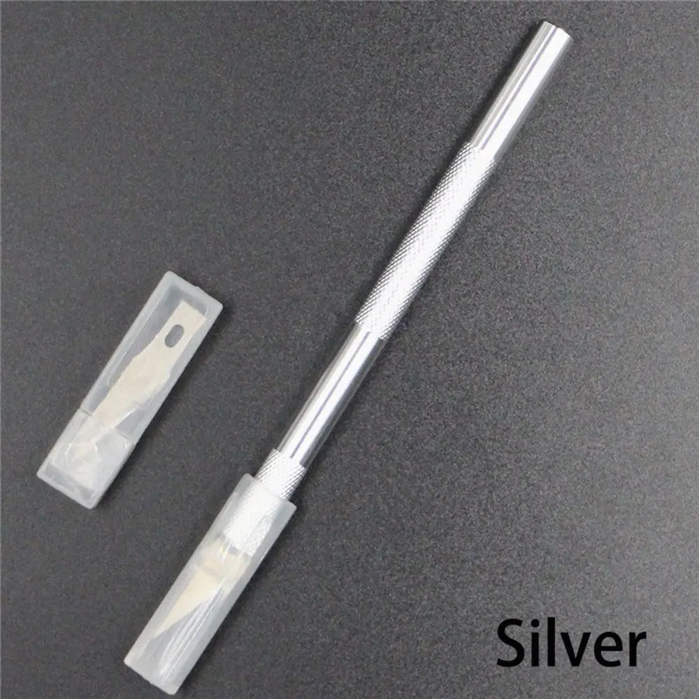 كعكة الحرفية النحت المعادن مشرط النقش القاطع مع 6 قطعة شفرة عدم الانزلاق سكين المعجنات أدوات