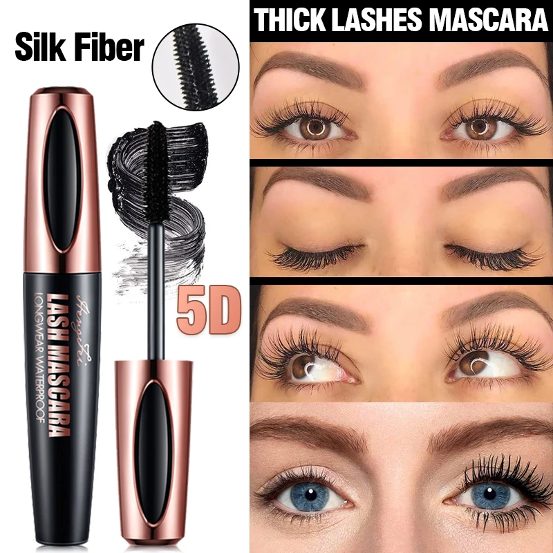 Waterdichte Rimmel 4d Zijden Vezels Wimpers Mascara Effet Faux Cils Rimel Macara Alarga Crecimiento De Pestañas Lashlift Bulklash