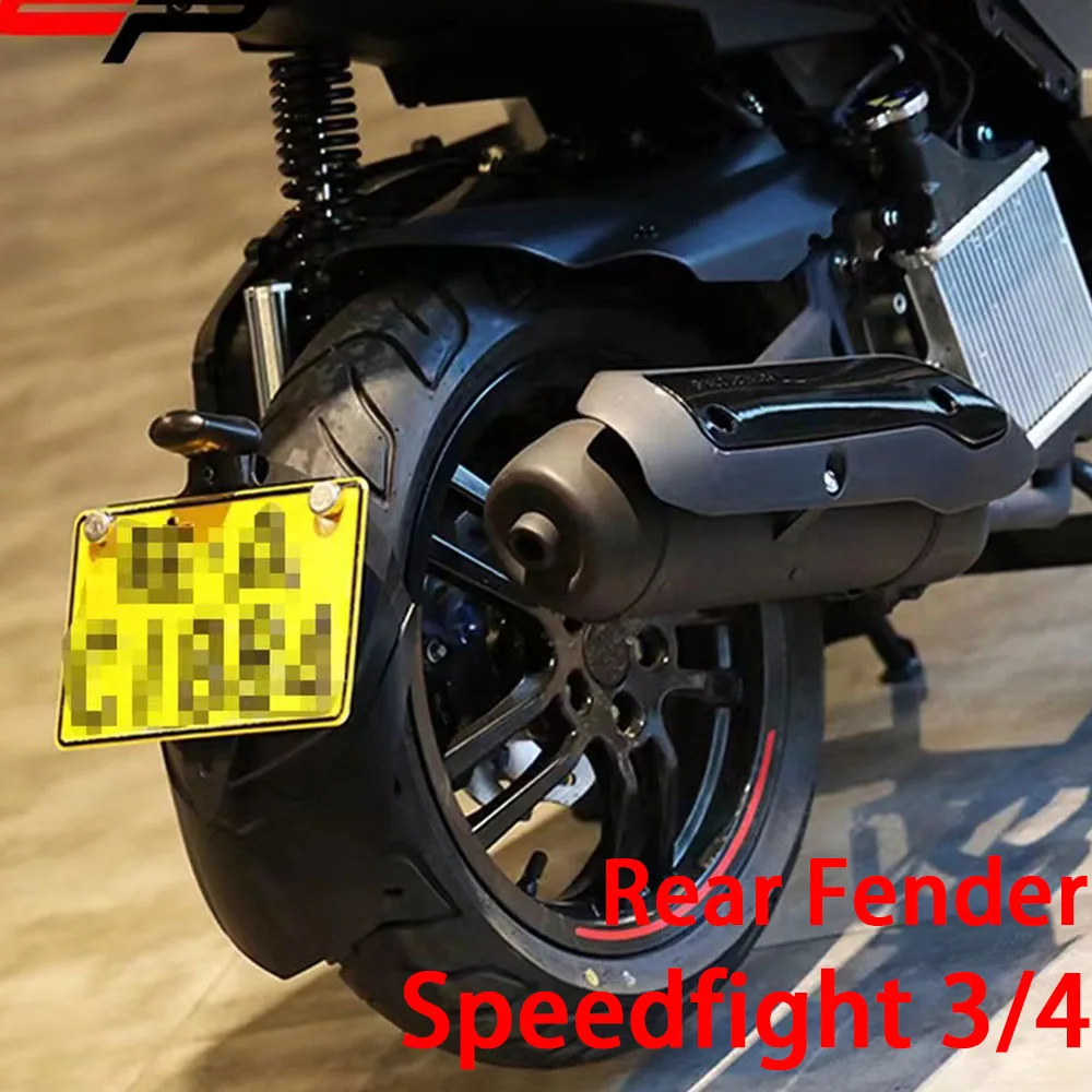 New Rear Fender Fit Speedfight3 Mudguard Splash Mud Guard Protector Wheel Hugger For Speedfight 3 125 Speedfight 4 125