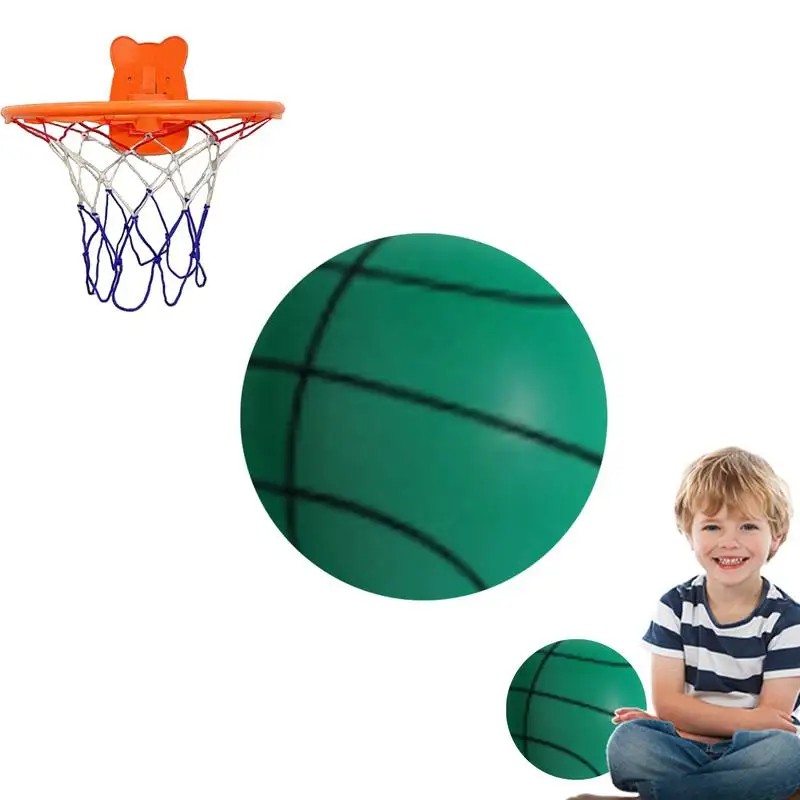 

Universal Indoor Quiet Basketball Size 7 Quiet Basketball Indoor Training Ball Flexible Silent Ball Foam Ball Mute Basketball