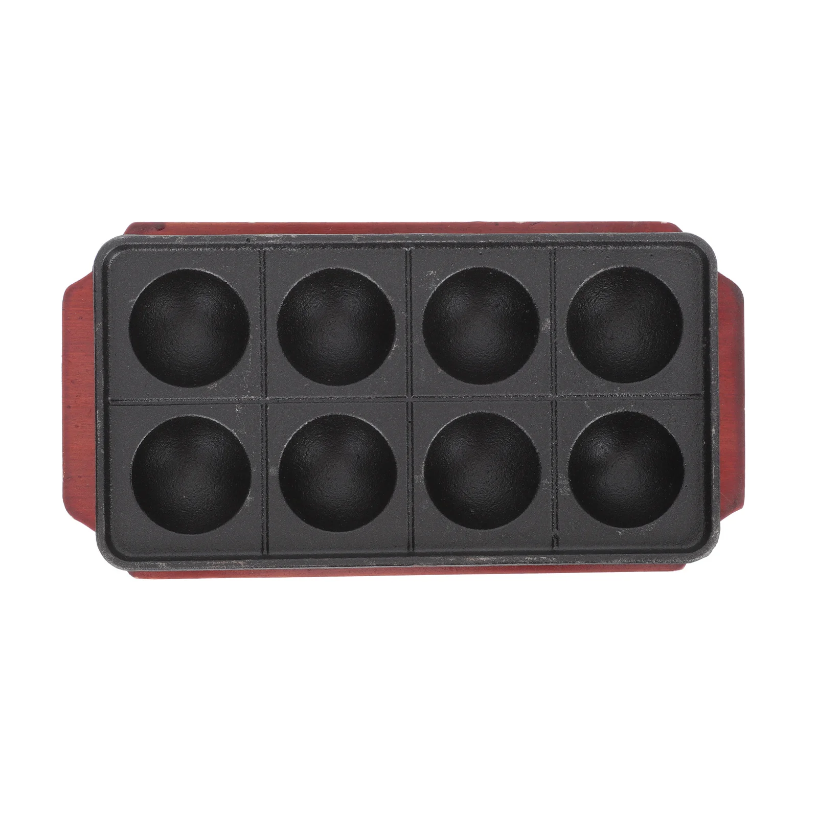 

Pan Nonstick Mini Wok Baking Tray Octopus Maker Egg Tray Grill Plate Smooth Surface Easy Clean Safe Use Iron