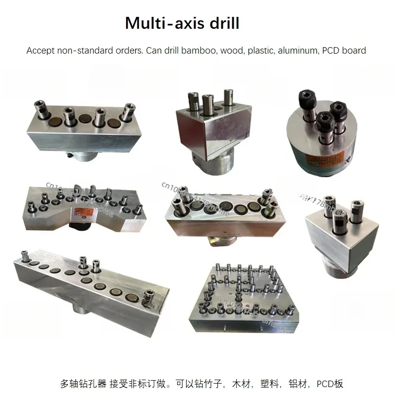 Woodworking Three-Row Drill Package With-Axis Multi-Connector