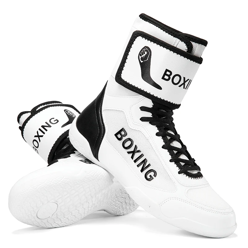 Outdoor Wear-resistant Flexible Sports Shoes Lightweight Elastic Wrestling Shoes New Stable Support Anti-collision Boxing Shoes