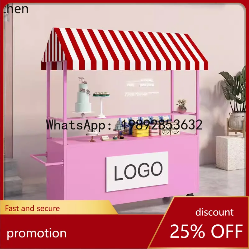 YFY  Outdoor Stall Rack Internet Celebrity Night Market Stall Rack Commercial Street Market Detachable Display Stand