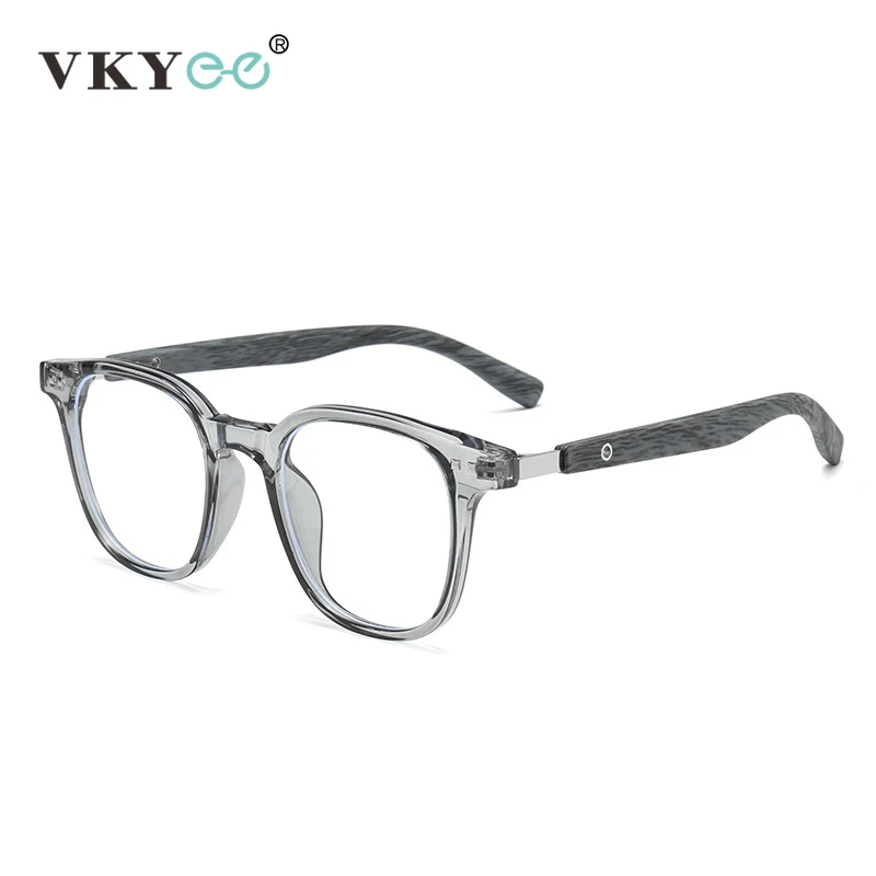 VICKY New Simple Geometric Square Frame Men Women Anti-blue Light Reading Glasses Can Be Customized Prescription HM503