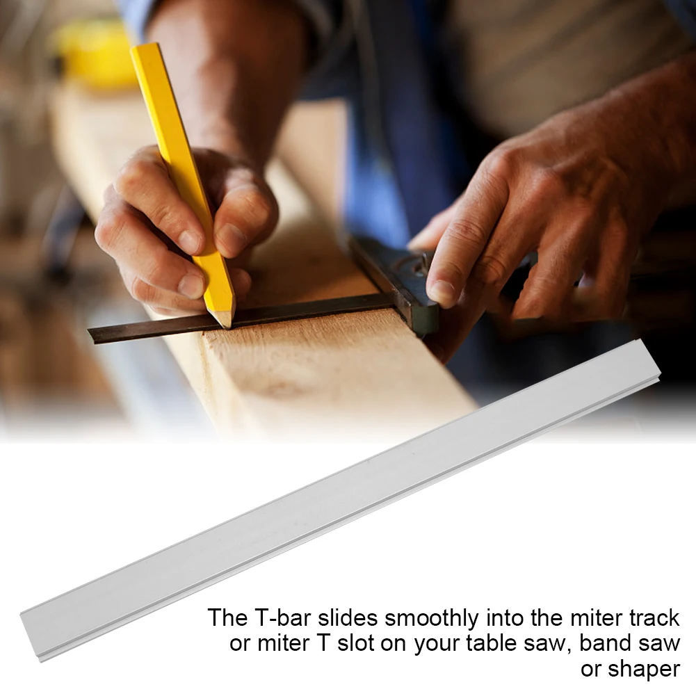 t track Slot Miter t track Slide Slab Aluminum Alloy t track Slot Miter Non Porous Slide Slab Woodworking Carpenter Tool