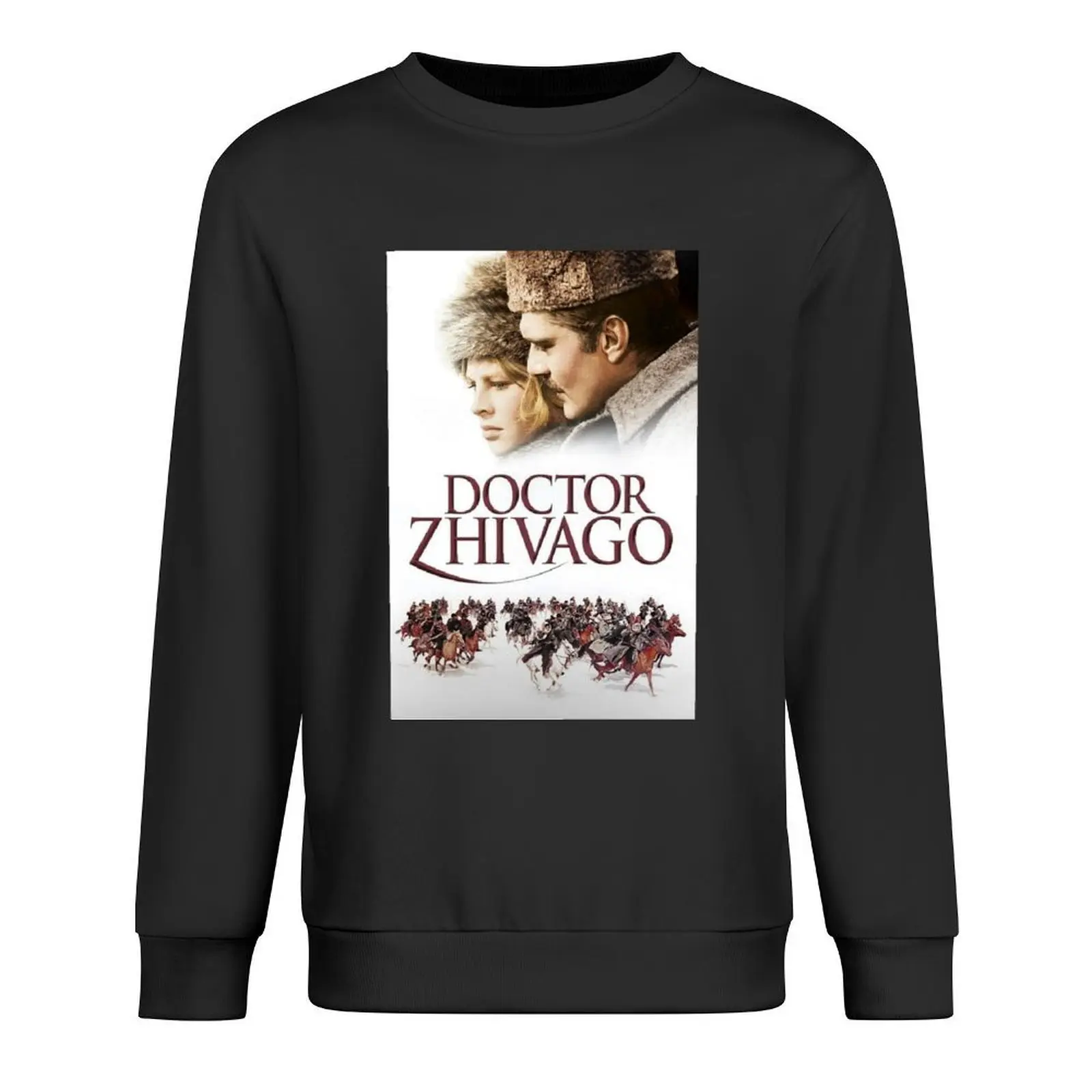 

Doctor Zhivago by David Lean Movie Poster Pullover anime clothes tracksuit men men's coat korean clothes oversize sweatshirts