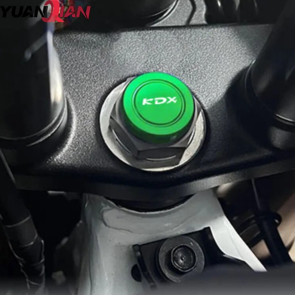 

Motorcycle Handlebar Decorative Screw Cover Cap Hole Plug For Kawasaki KDX125 KDX125SR KDX125R KDX250SR KDX 125/125SR/125R/250SR