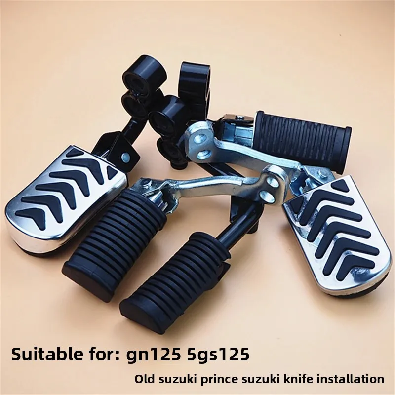 Widened Front Pedal Footrest Light Ride Modification Parts for GN125 GS125 Motorcycle