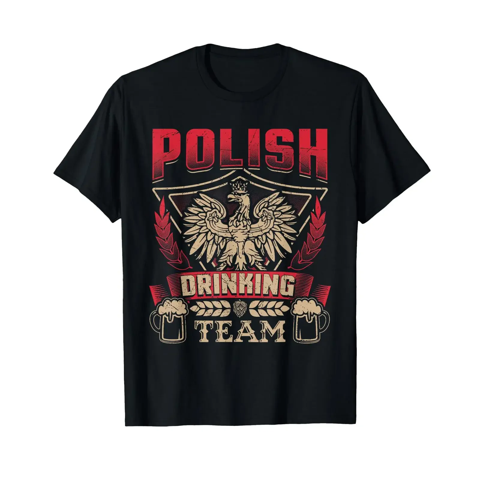 Dyngus Day Polish Beer Poland Pride Falcon Eagle Drinking T Shirt vintage Washed Stylish Breathable Versatile Comfortable
