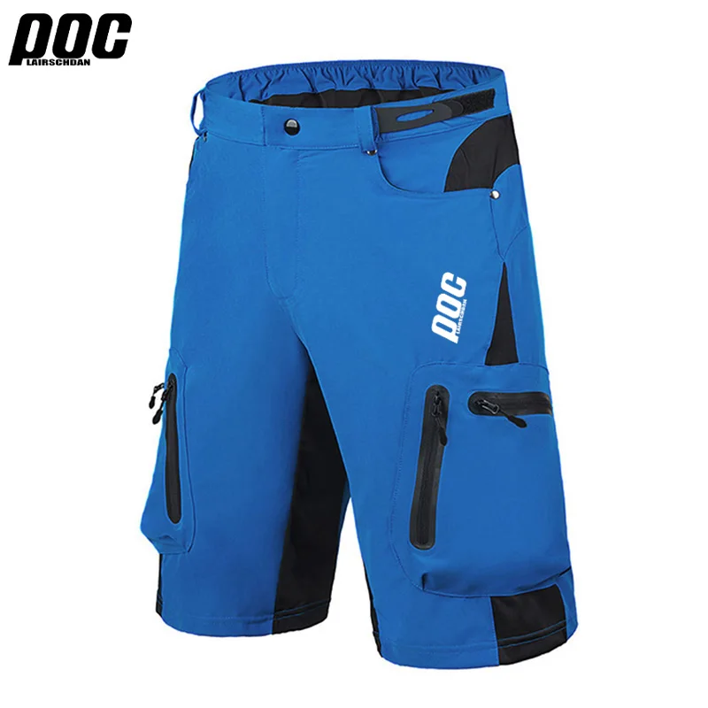 Men\'s LairschDan Poc MTB Shorts Mountain Bicycle Short Offroad DH Motorcycle Bike Outdoor Sports Quick Dry Downhill Short Pants