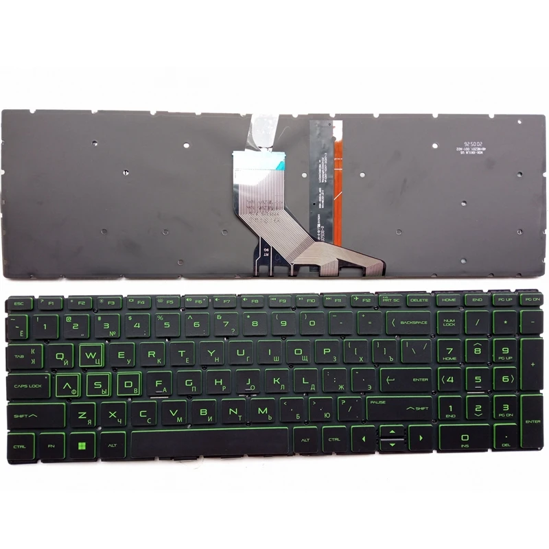 RU keyboard FOR HP Pavilion 15-DA 15-DB 15-DX 15-CX 15-DR 15-DK 250 G7 255 256 G7 15-CN 15-CS  15-CR 15-CW  17-BY 17-CA TPN-C135