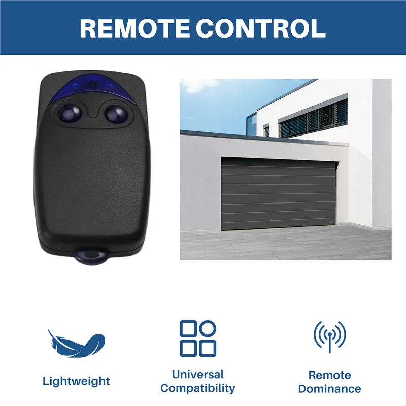 

Gate Garage Door Remote Control For Nice Flor Flo2r FLO2R-S Flor-S NICE Rolling Code Handheld Transmitter