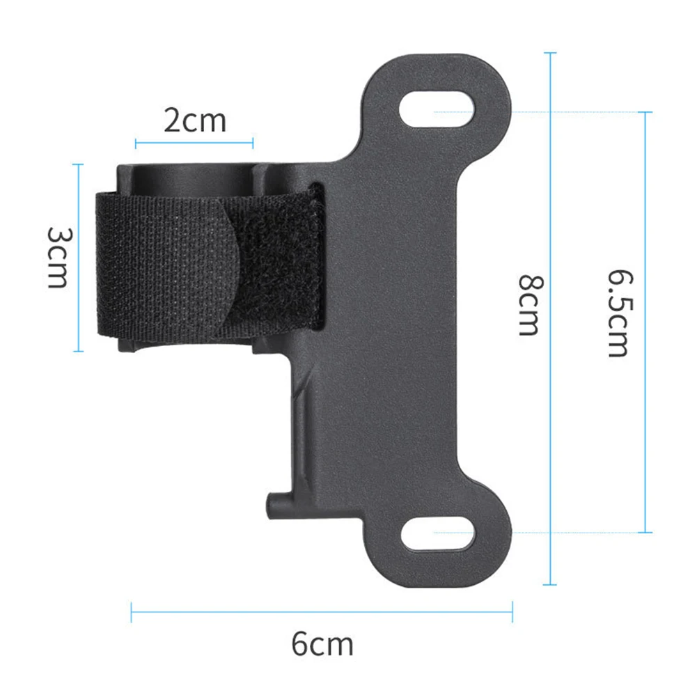 Stand Rack Bicycle Pump Bracket Black Fixing Clip Plastic For Pump Diameter Of About 2cm High Performance High Quality