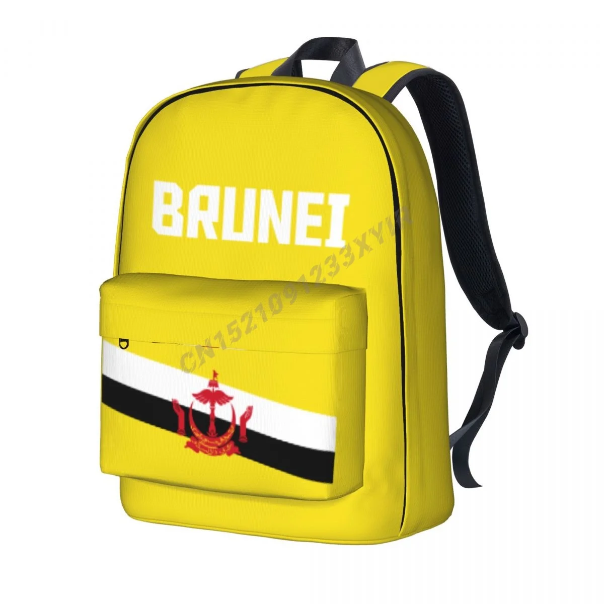 Unisex Rucksack Brunei Flagge Bruneian Stich Schul Messenger Tasche Fall Laptop Reisetasche Mochila Geschenk