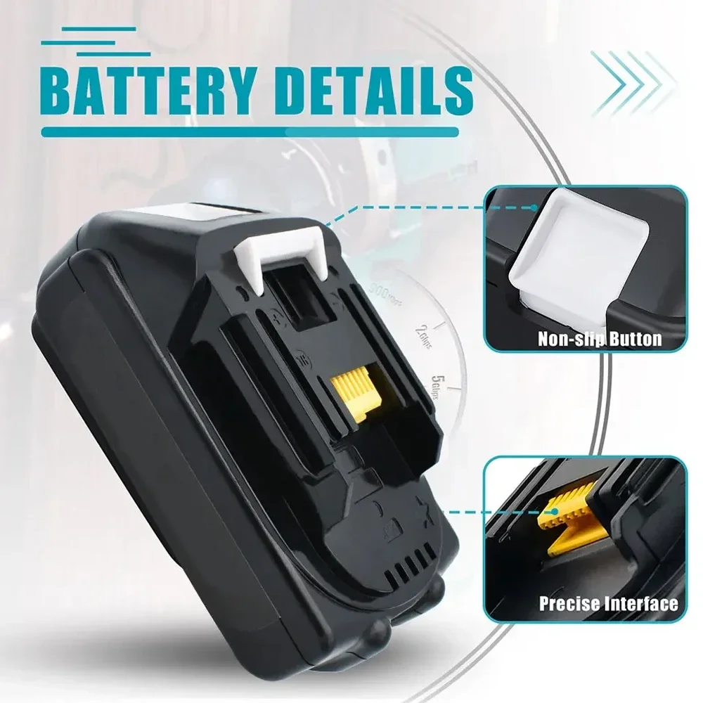 18V 3000mAh For Makita 3ah Rechargeable Battery 5J LED Indicator Lithium-Ion Battery For Makita Power Tools Battery