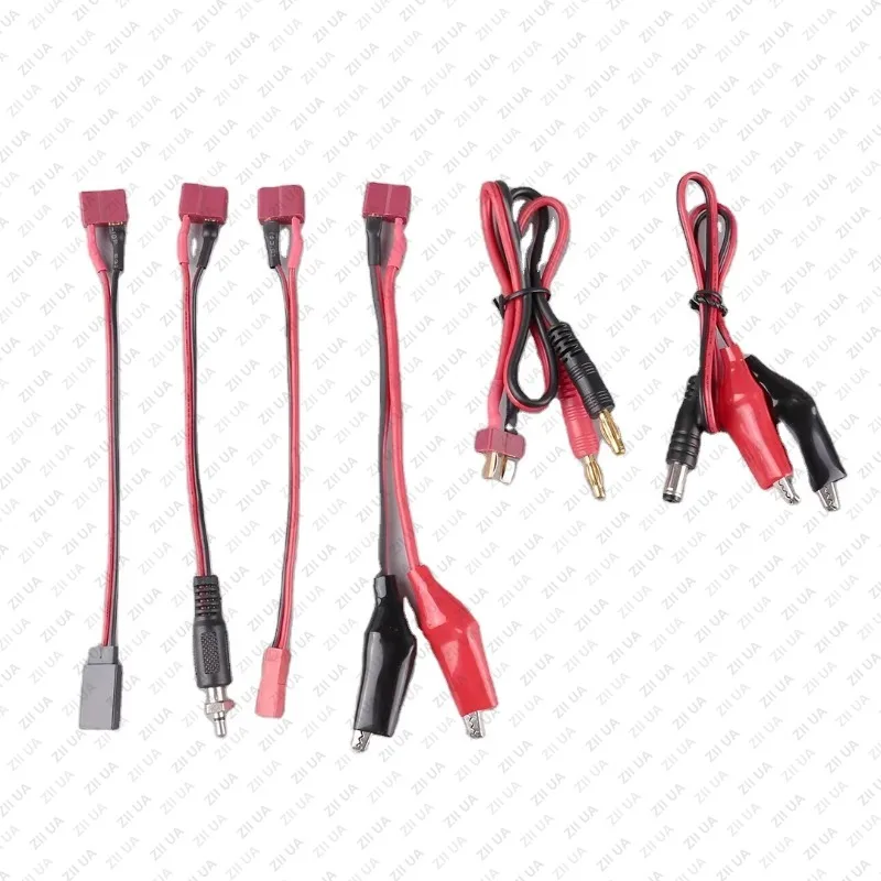 XT60 Plug Adapter-Composite Material Double Leaf JST T Connector Power Adapter Clips for RC Drone Aircraft Model Multifunctional