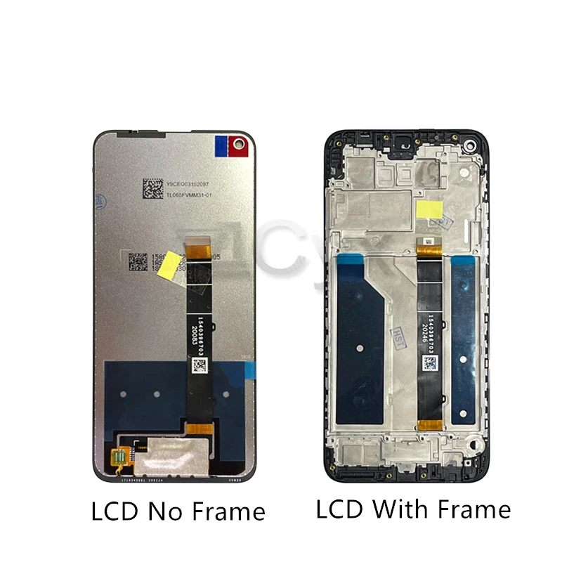 6.53\'\' For LG K61 LCD Display Touch Screen Digitizer Assembly With Frame For LG Q61 LMQ630EAW LM-Q630 Screen Replacement Parts