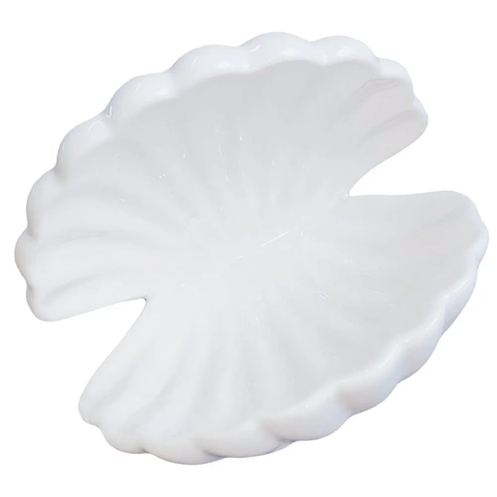 

Shell Jewelry Box Organizer Small Size Portable Earring Ring Holder for Proposal Wedding Valentine's Day Gift Shell Jewelry Case