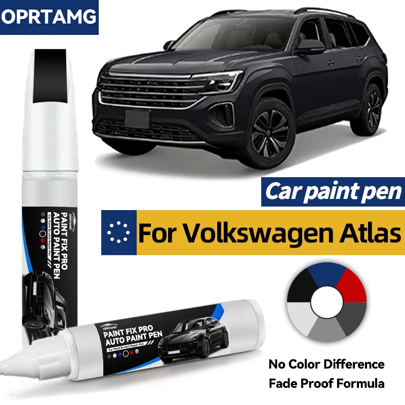 Карандаш для подкраски кузова автомобиля для Volkswagen Atlas 2016-2025 PQ8, акриловые краски для ремонта кузова, аксессуары для ремонта автомобиля