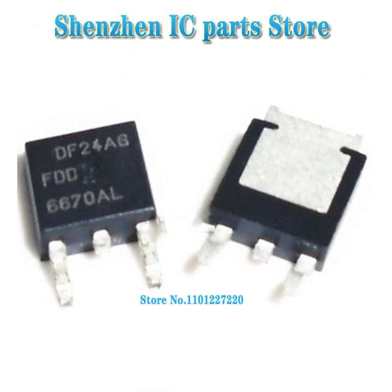 10pcs/lot FDD6670A FDD6670 TO-252 In Stock