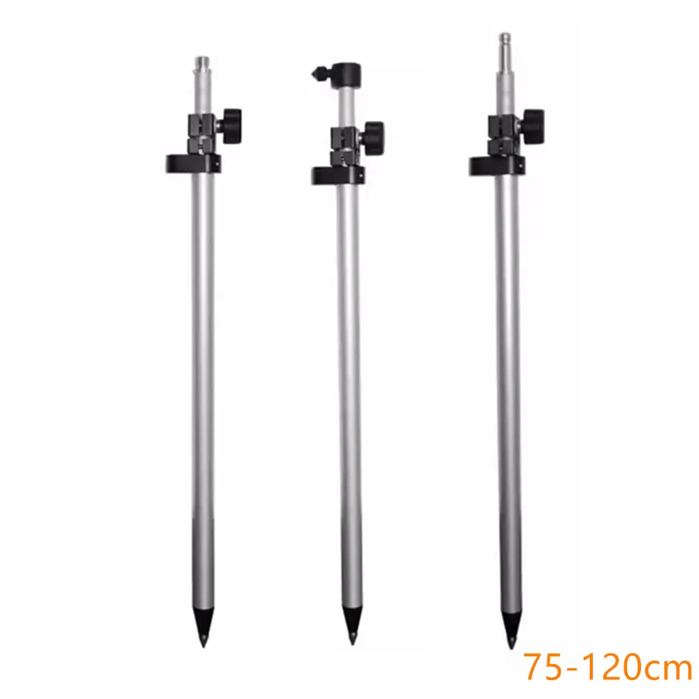 75cm-120cm Telescopic Rod Prism Pole Surveying Survey Poles GPS Surveying Type Aluminum Alloy