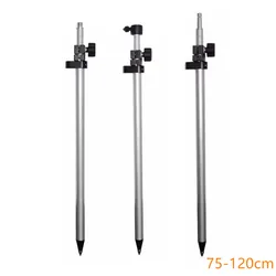 75cm-120cm Telescopic Rod Prism Pole Surveying Survey Poles GPS Surveying Type Aluminum Alloy