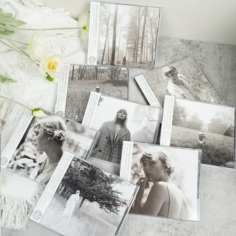 Genuine Mildew Taylor Album Folklore 8 CD Record Set Bookmark Gift Poster for Taylor Swift view 3