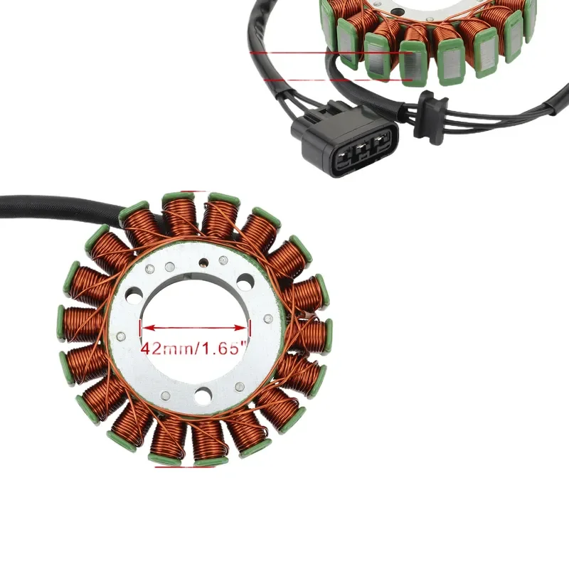 High Performance Stator Coil Generator Charging System Compatible with CFMOTO 400NK 2015-2018 650NK TK 700CL-X CF700-2AUS