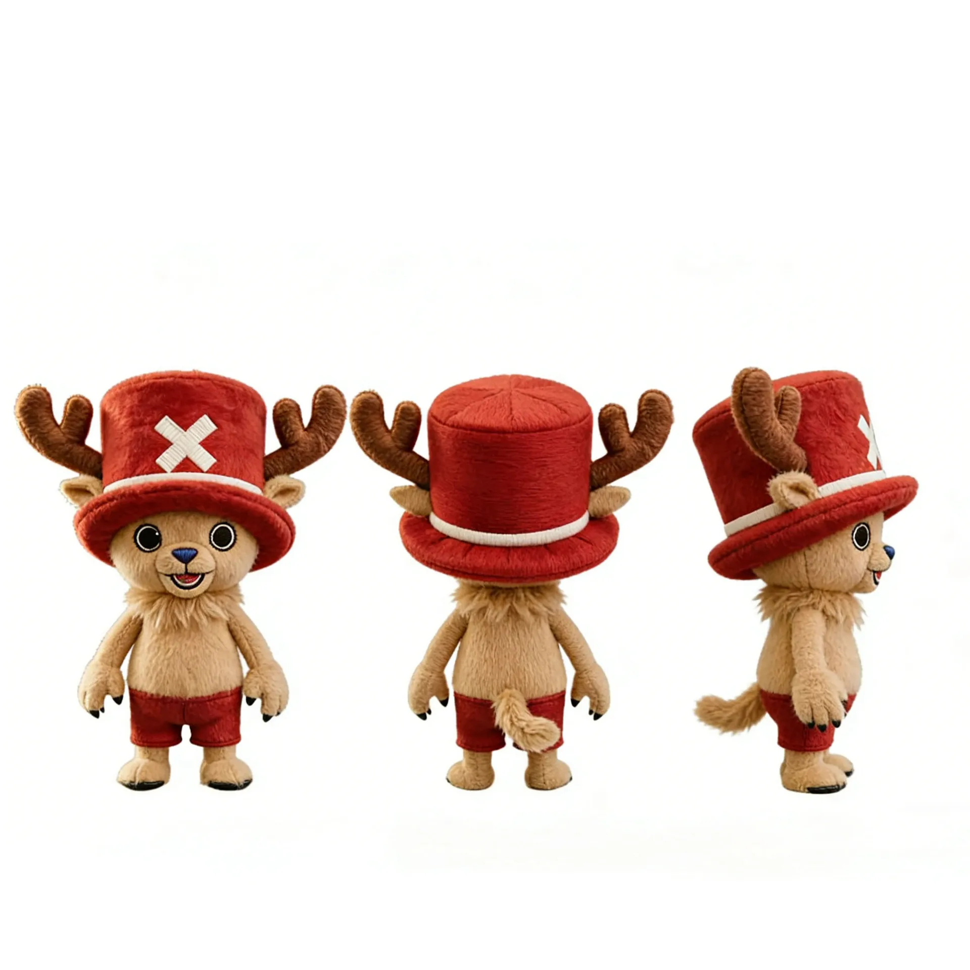 

Плюшевая кукла Чоппер из One Piece, милая аниме-игрушка, подарок на день рождения или Рождество