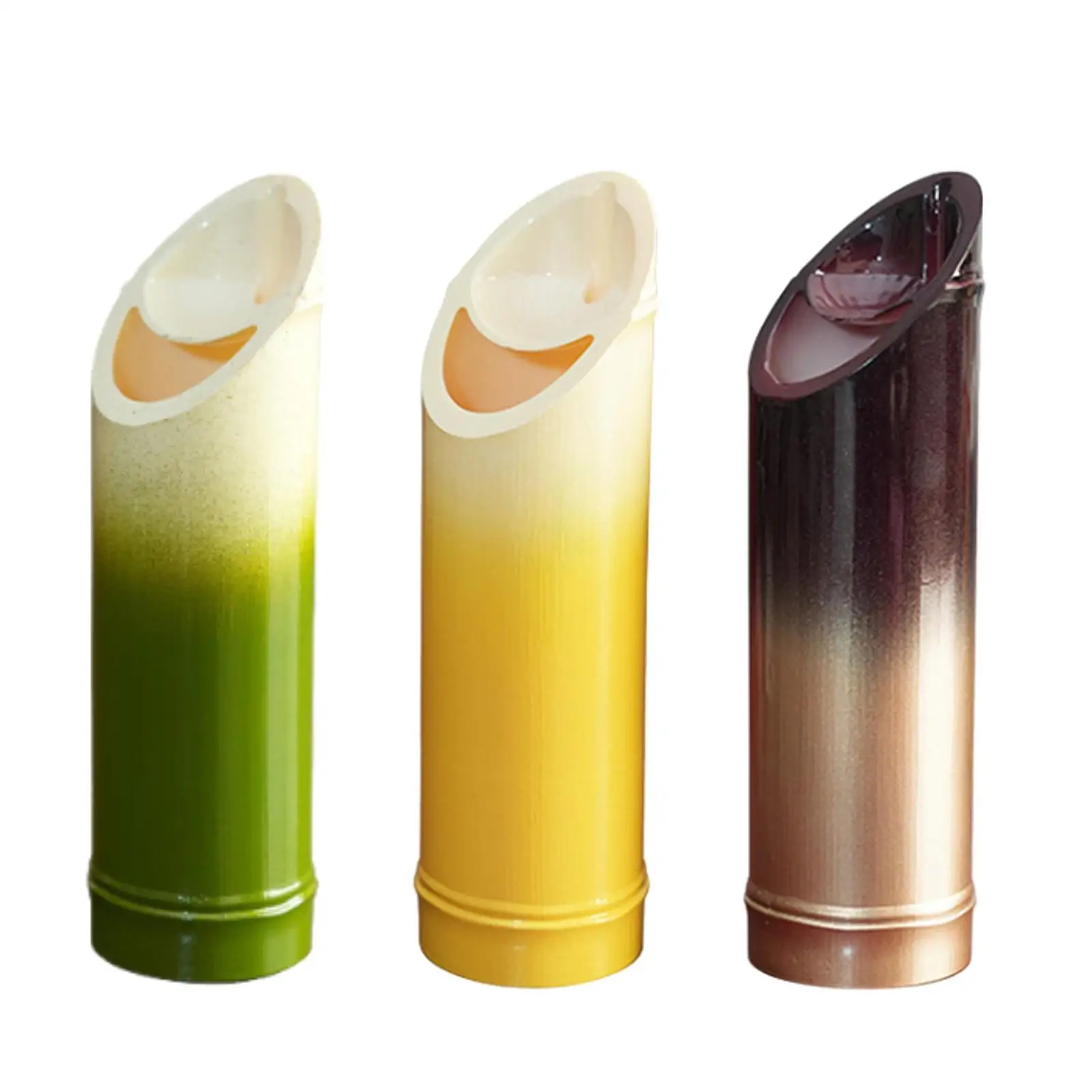 Botella de sake japonesa, adorno multifuncional, soporte para salsa en forma de bambú, artículos para beber para restaurante, armario, decoración de armario de cocina