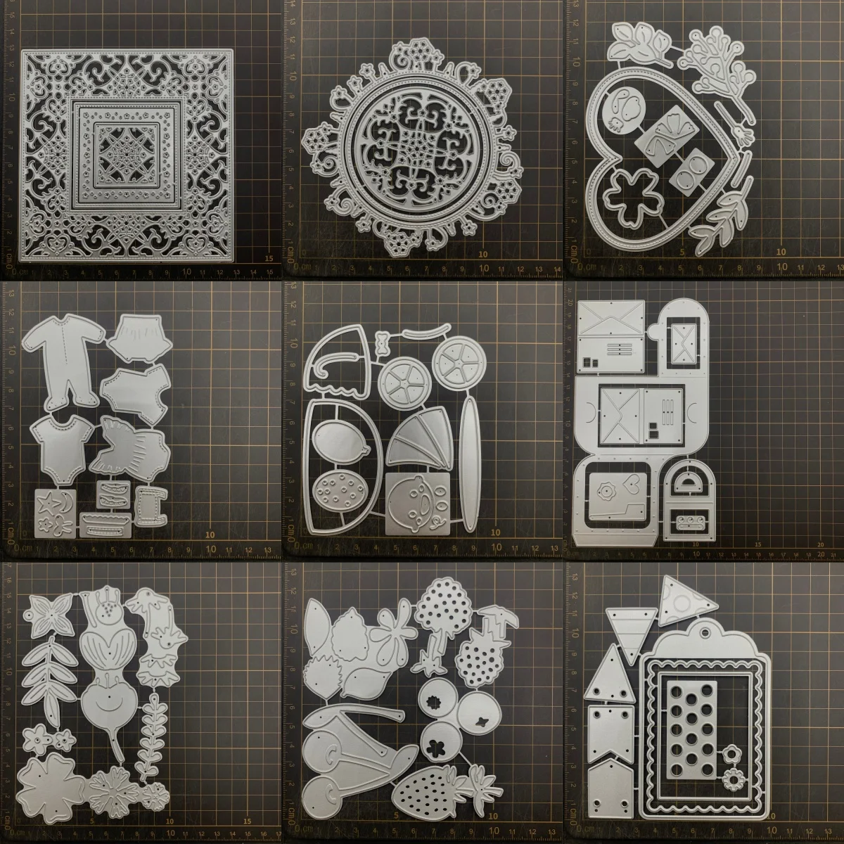 

9 kinds Frame Baby clothes Metal Cutting Dies Stencils For DIY Scrapbooking Decorative Embossing Handcraft Die CutsTemplate