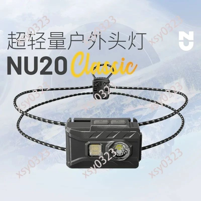 Ultra Lightweight Outdoor Headlamp for Trail Running Night Running Light