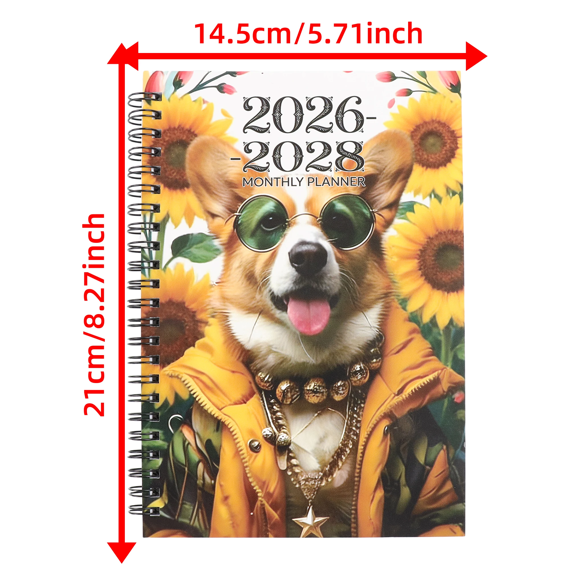 2026-2028 كتاب خطة Ke Jiyue يرتدي سلاسل ذهبية وملابس عصرية! الهيب هوب كورجي + يوميات حقل عباد الشمس