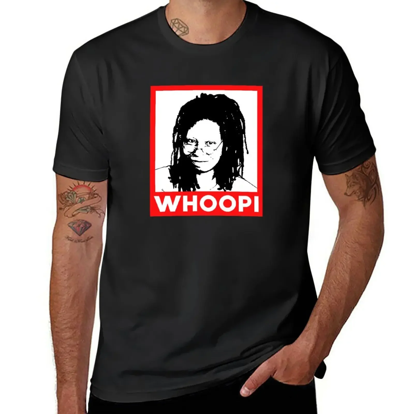 Whoopi Goldberg T-Shirt summer top graphic t shirts t shirt for men