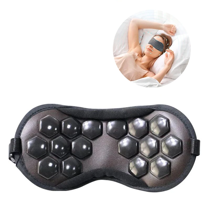 Eye Mask Tourmaline Eye Massager For Eye Muscle Relaxation Health Care Relieve Fatigue Improve Sleeping Tool