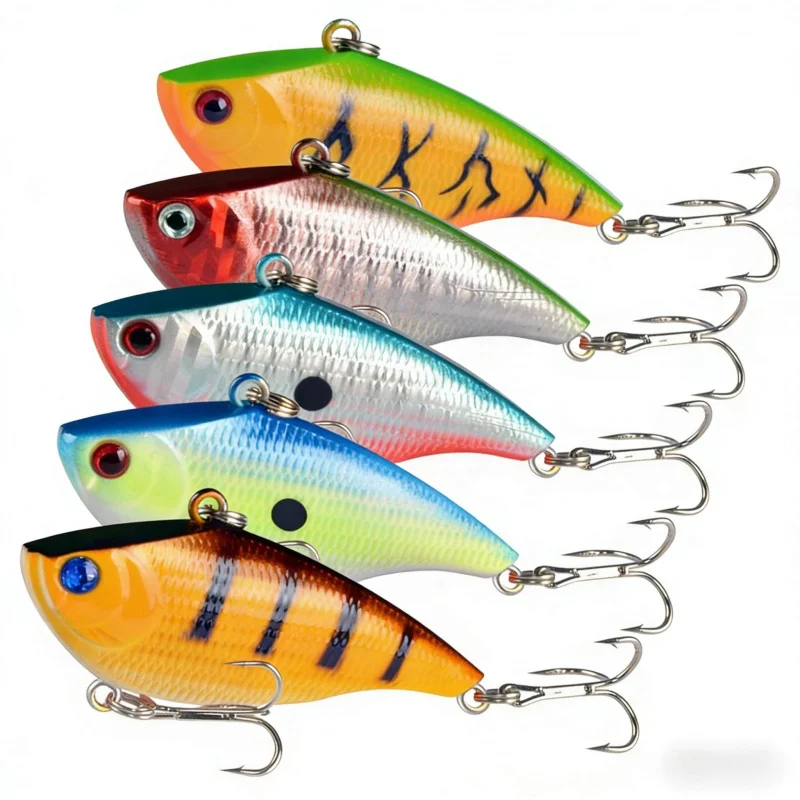 

Воблер для подводной ловли VIB, 10 г, 55 мм, для дальнего заброса, жесткая приманка, бионическая имитация рыбы, универсальная приманка для баса, окуня и мандариновой рыбы.