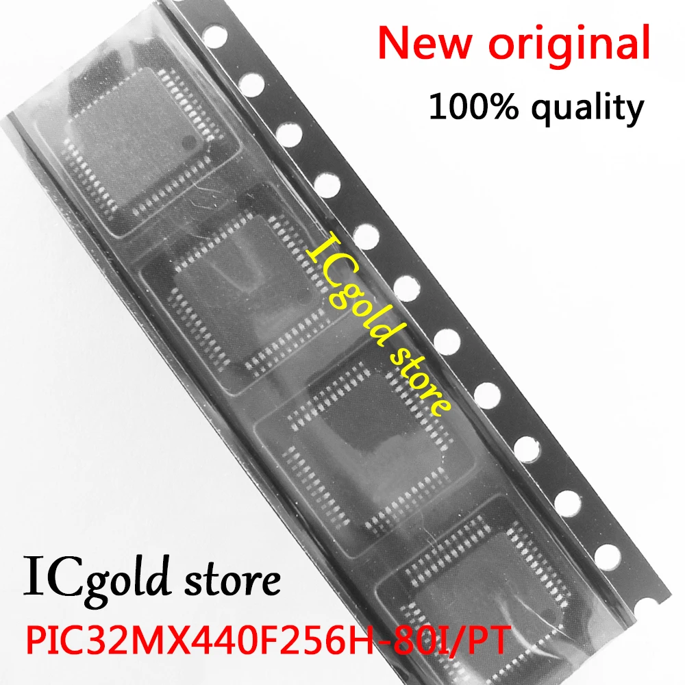 2-10pieces PIC32MX440F256H-80I/PT PIC32MX440F TQFP-64 chipset