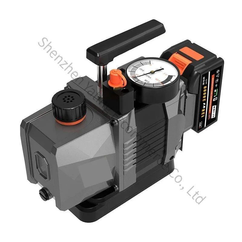 Vacuum Pump 2.5CFM Automotive Refrigeration and Air Conditioning Maintenance Brushless Motor 8V Lithium Battery