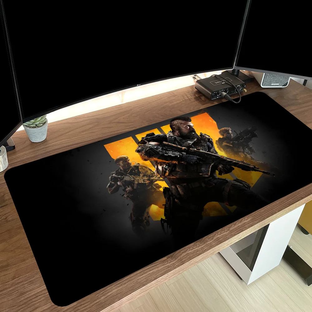 1pc Call Of Duty Black Ops 6 Non-slip Mouse Pad Suitable For Office Computers Laptops E-sports Game Desk Mats XXL Keyboard